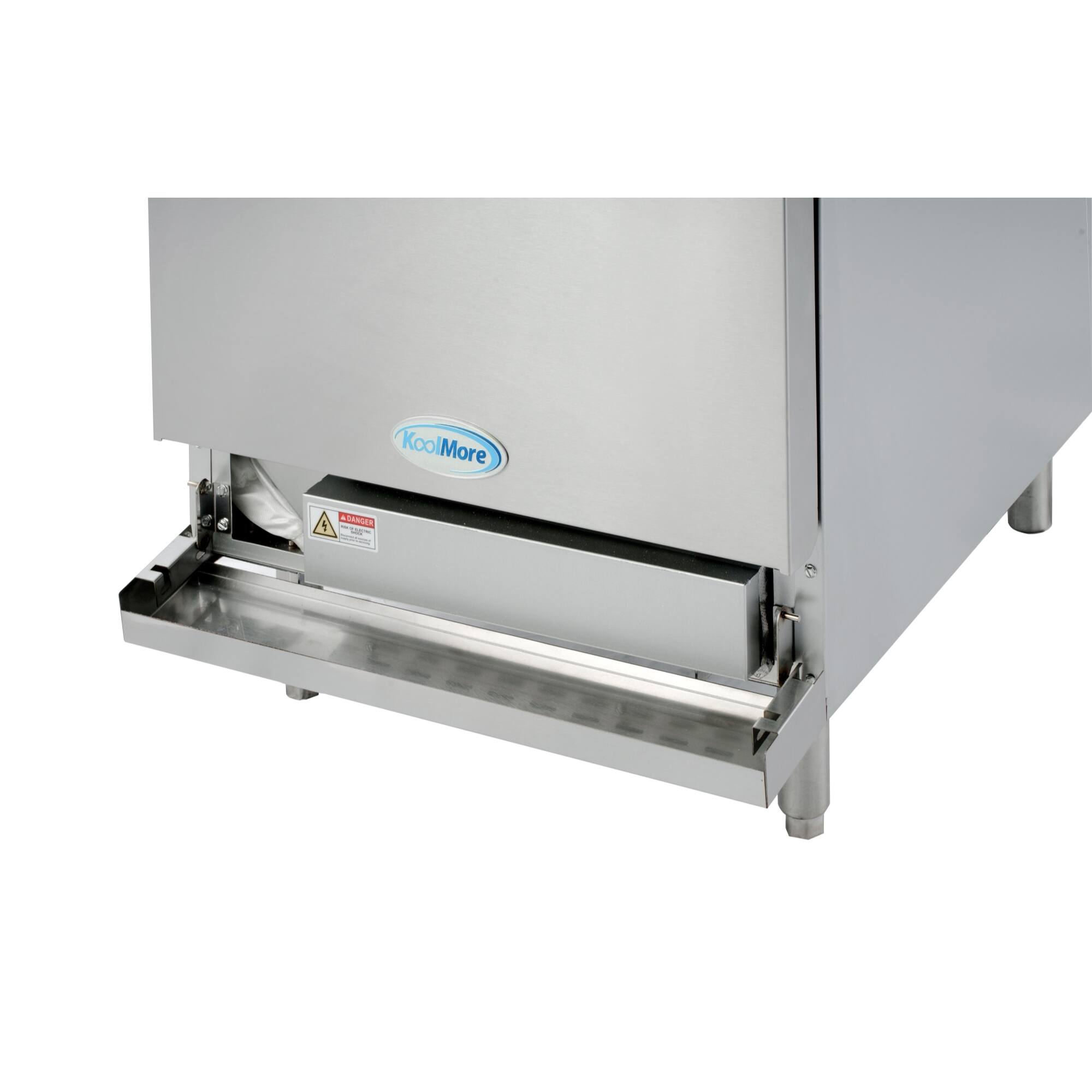 Alt View 7. Koolmore - 24 In. Commercial Electric Range with 4 Burners and 1 Standard Electric Oven in Stainless Steel - 208V 3 Phase - Stainless-Steel.