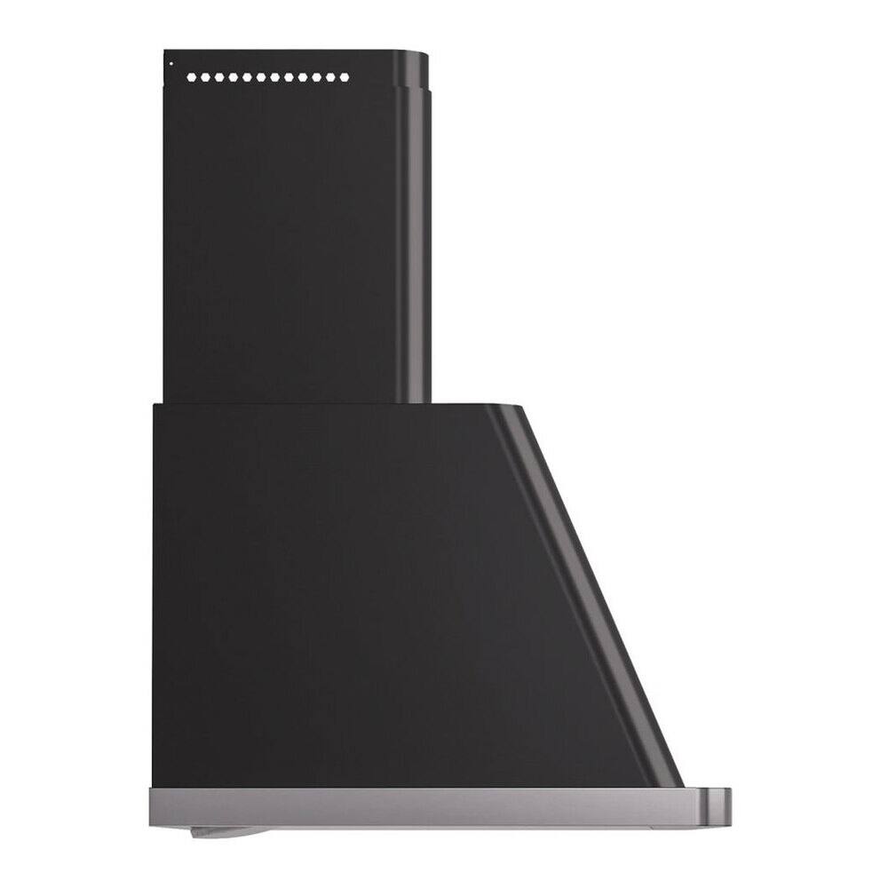 Alt View 3. ILVE - ILVE Majestic II 48 inch Ducted Wall Mount Range Hood with 850 CFM (Graphite Matte) - Graphite Matte.