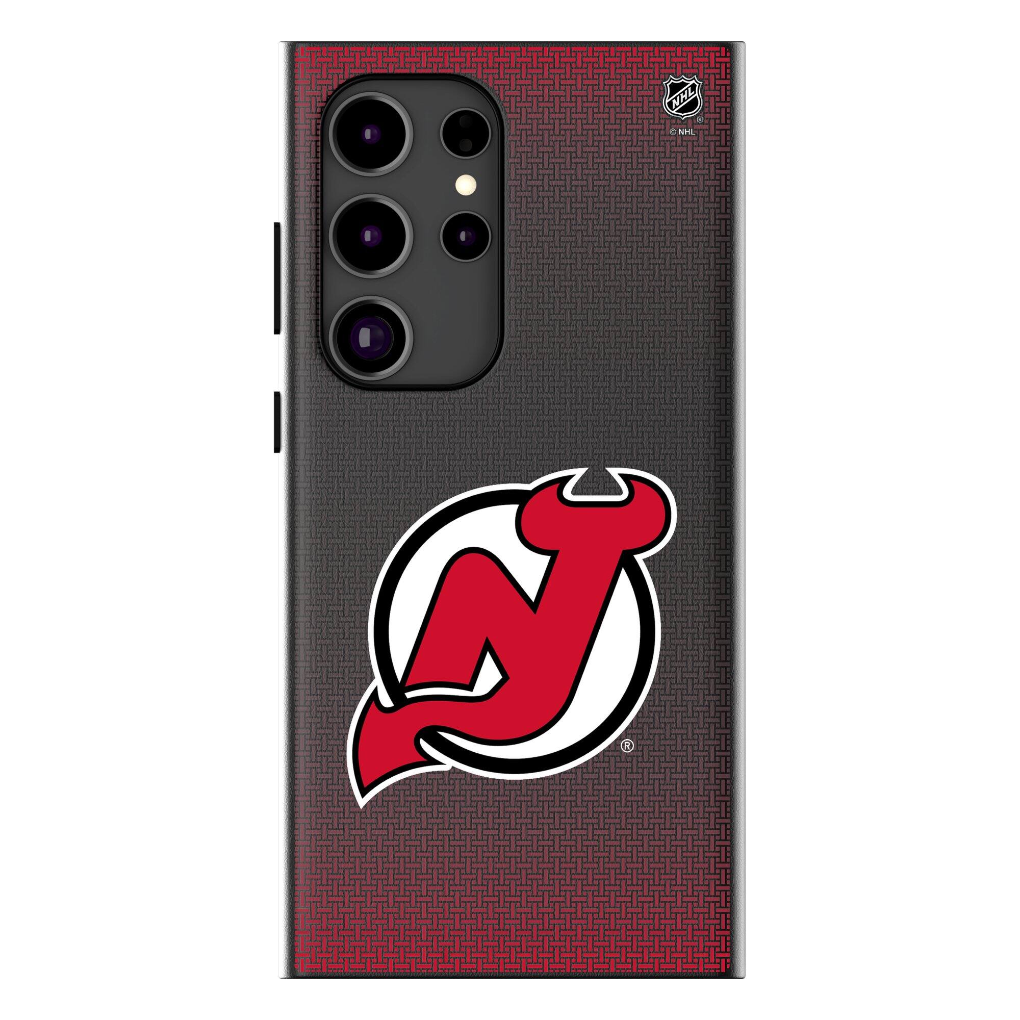 Keyscaper - NHL - New Jersey Devils Linen Galaxy Magnetic Bump Case - S25 - Black price history on PriceWatchPro