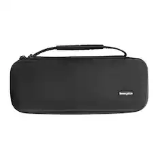 Front. Knox - Knox Gear Hardshell Travel & Protective Case for Bluetooth Speakers - Black.
