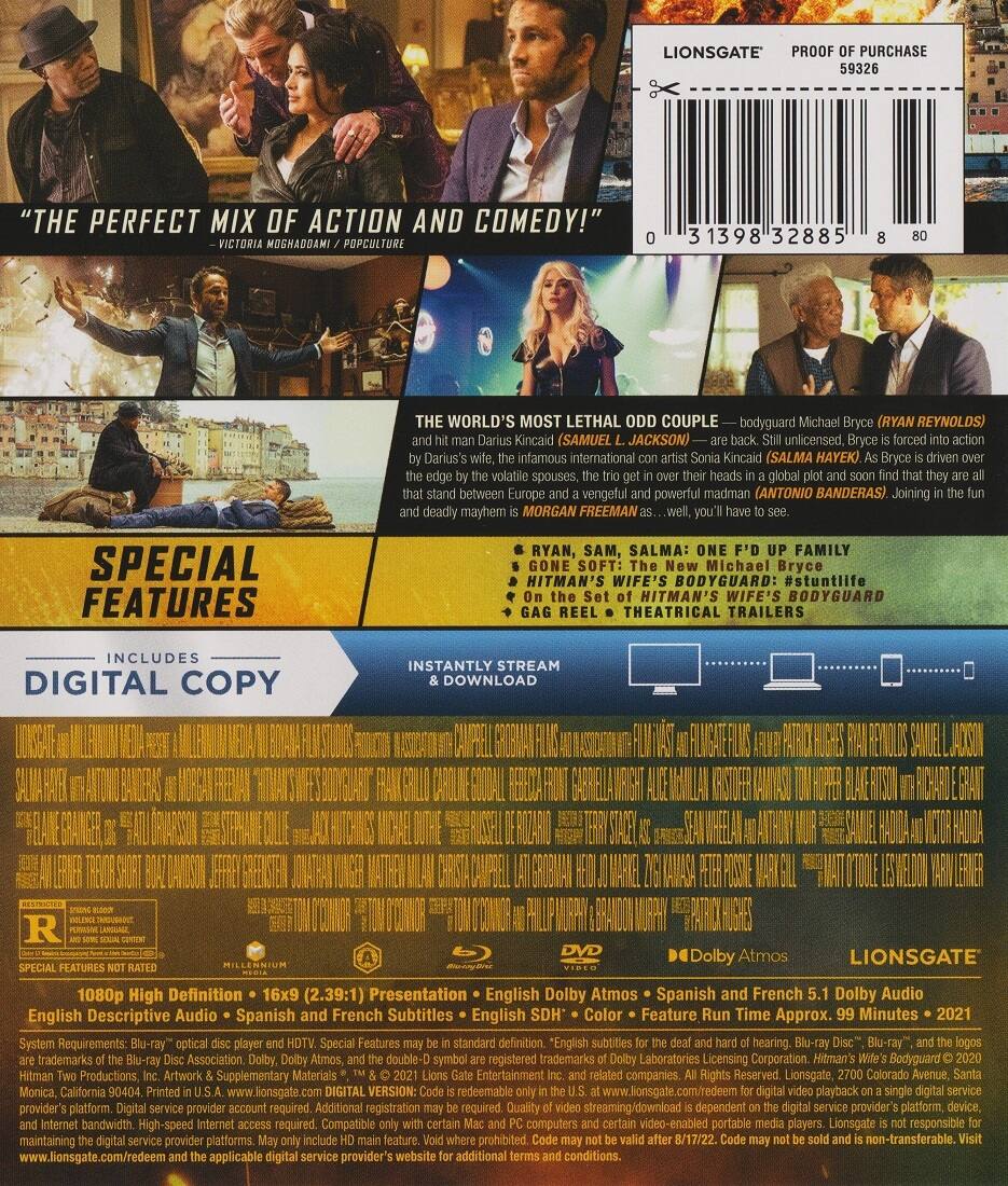 Alt View 1. Hitman's Wife's Bodyguard   - BLU-RAY.