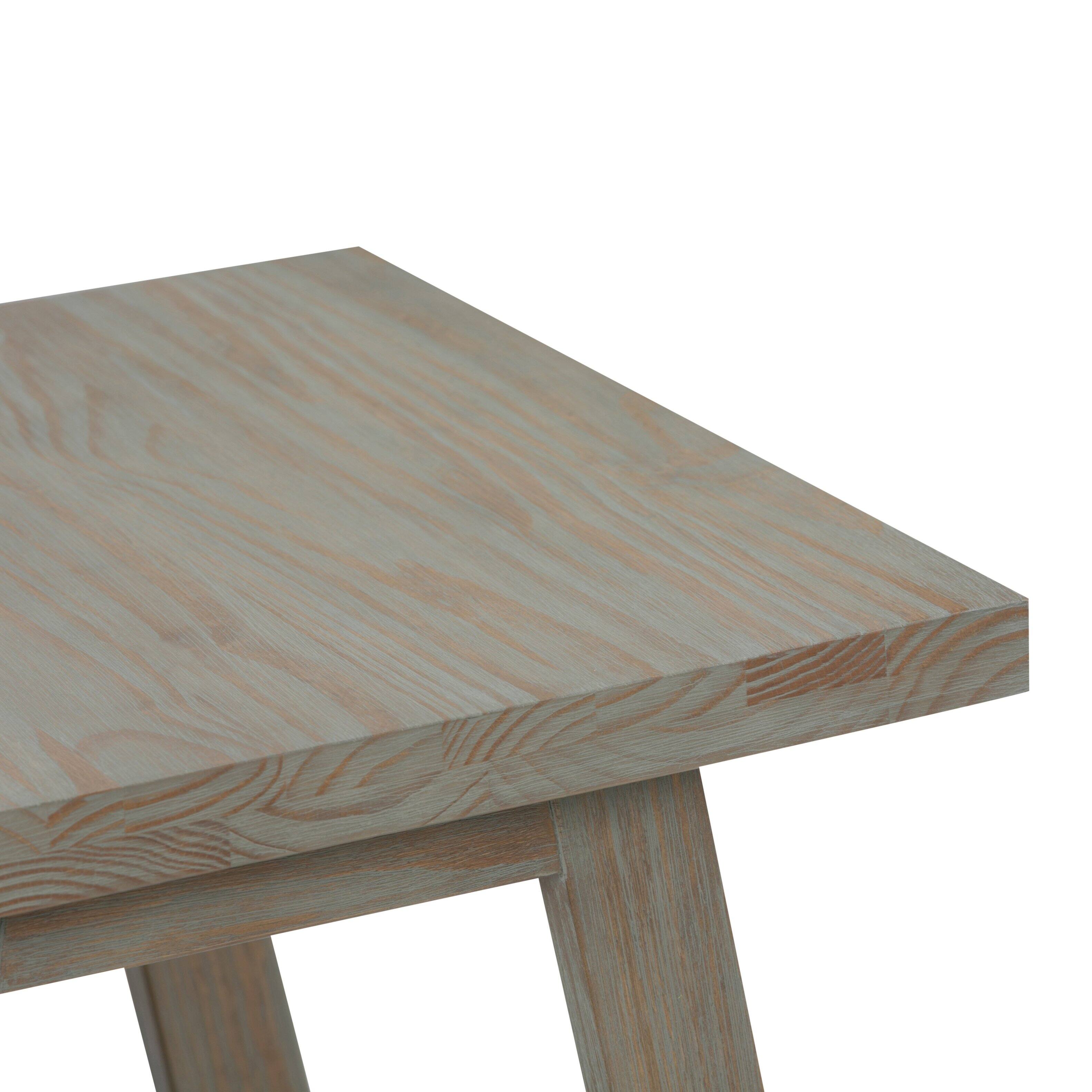 Alt View 12. Simpli Home - Sawhorse End Table - Distressed Grey.