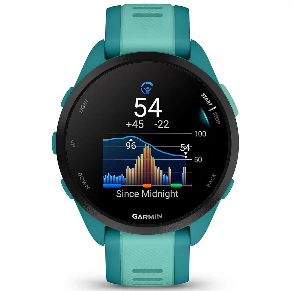 LIGHT UP DOWN  
54  
+45 -22  
96  
54  
50  
Since Midnight  
GARMIN  

START / STOP  
BACK