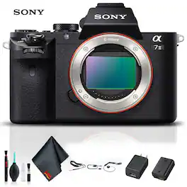 Sony - Alpha a7 II Mirrorless Camera ILCE7M2/B Starter Kit (International Version)