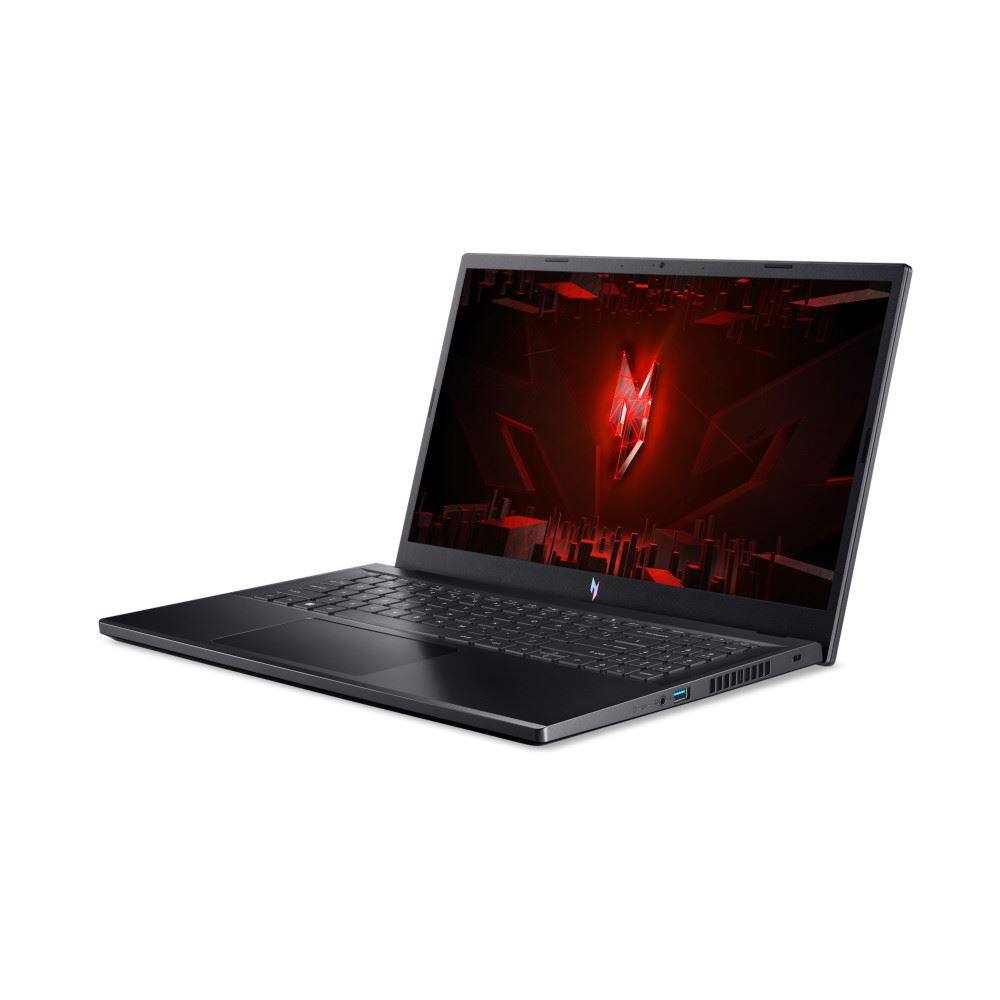 Angle. Acer - Nitro V 15 ANV15-51-58A4 15.6" Notebook Intel Core i5-13420H 2.1GHz 16GB RAM 512 SSD Windows 11 Home - Black.