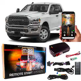 MPC - Smartphone or OEM Activated Remote Starter For 2019-2024 RAM 2500 - Black
