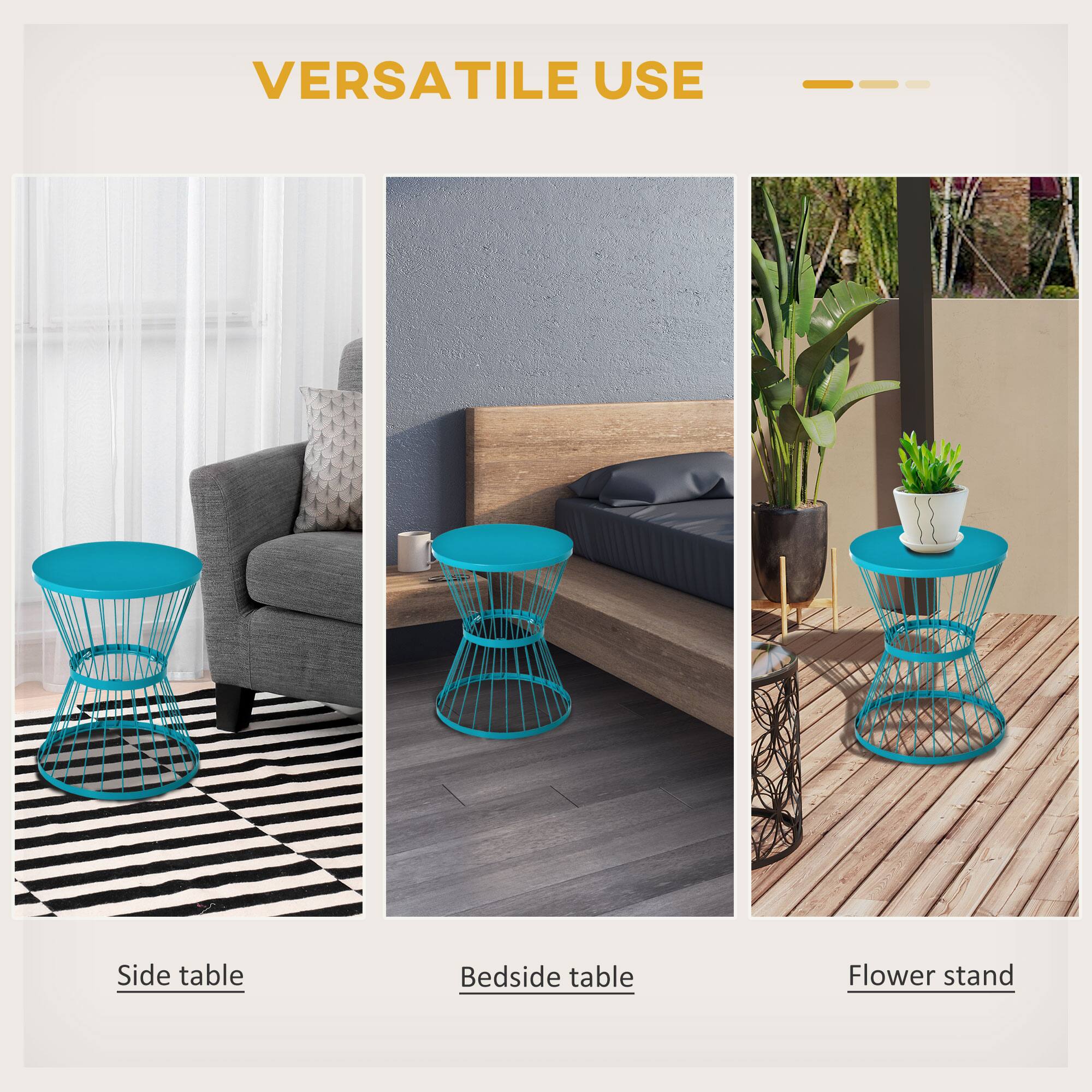 VERSATILE USE
Side table
Bedside table
Flower stand