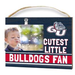 Jardine - Gonzaga Bulldogs 8'' x 10'' Cutest Little Team Logo Clip Photo Frame - Navy