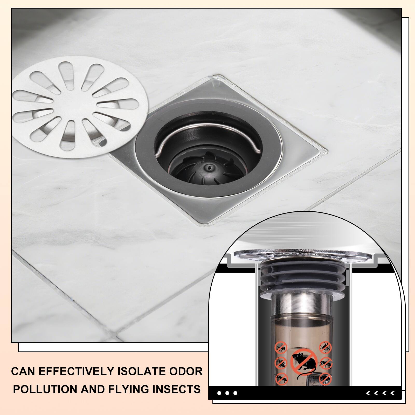 CAN EFFECTIVELY ISOLATE ODOR POLLUTION AND FLYING INSECTS