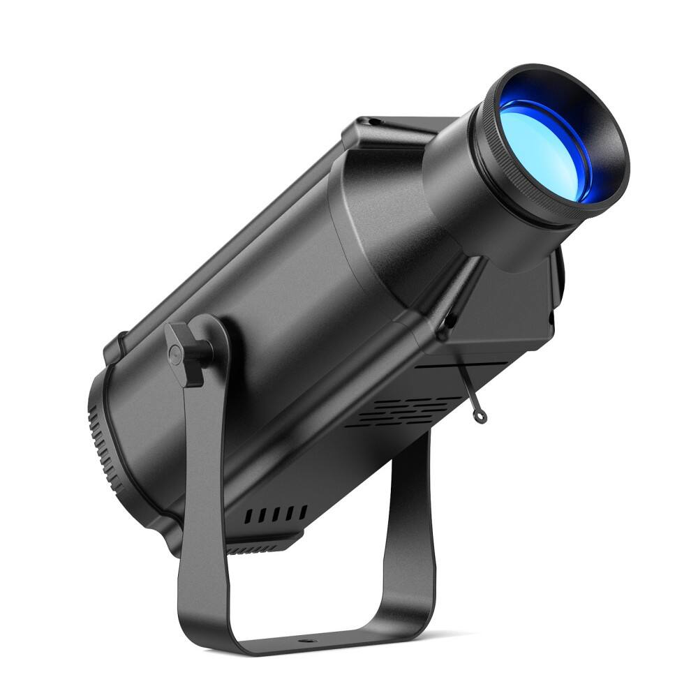 Front. UKing - RGB COB Spot Light Beam Stage Light DMX Spotlight Show Party Disco DJ Lighting.