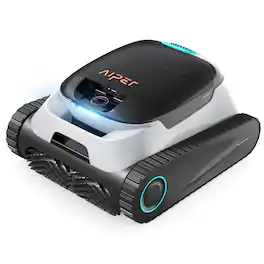 Aiper - Scuba N1 Plus: Robotic Pool Cleaner with MicroMesh Filtration for In-Ground Pools, Caterpillar Treads, and Mobile App - White