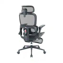 SIHOO - B300 Pro Ergonomic Office Chair with Footrest, 6D Flip-up Armrests & Breathable Mesh High Backm, Adult, 330lbs - Black