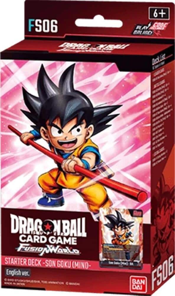Bandai - Dragon Ball Super TCG Fusion World Starter Deck 6: Son Goku (Mini) (FS06) price history on PriceWatchPro