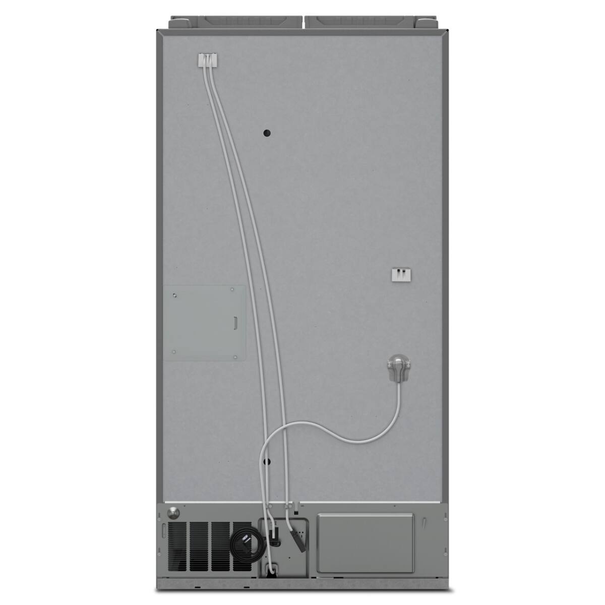 Alt View 9. Whirlpool - 20 Cu. Ft. French Door Bottom Mount Counter-Depth Refrigerator - Fingerprint Resistant Stainless Steel.