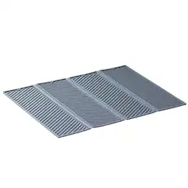 Better Houseware - Expandable Silicone Drying Mat - Gray
