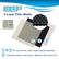 HQRP®
3-Layer Filter Media
1 & 3 PP non-woven cloth: traps impurity particles
2 Activated carbon solid block: absorbs odors and VOC