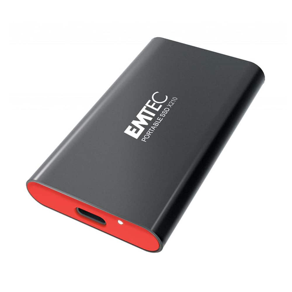 EMTEC - X210 ELITE Portable SSD - Black