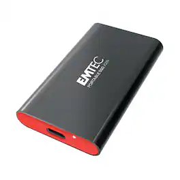 EMTEC - X210 ELITE Portable SSD - Black