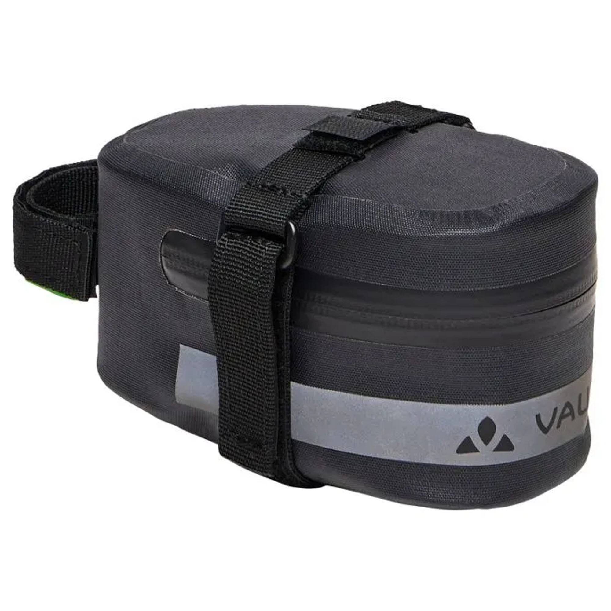 Front. VAUDE - Vaude Tool Proof M Waterproof Saddle Bag - Black - Black.