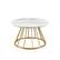 Alt View Zoom 24. Walker Edison - Modern Cage-Base Coffee Table - Faux White Marble.