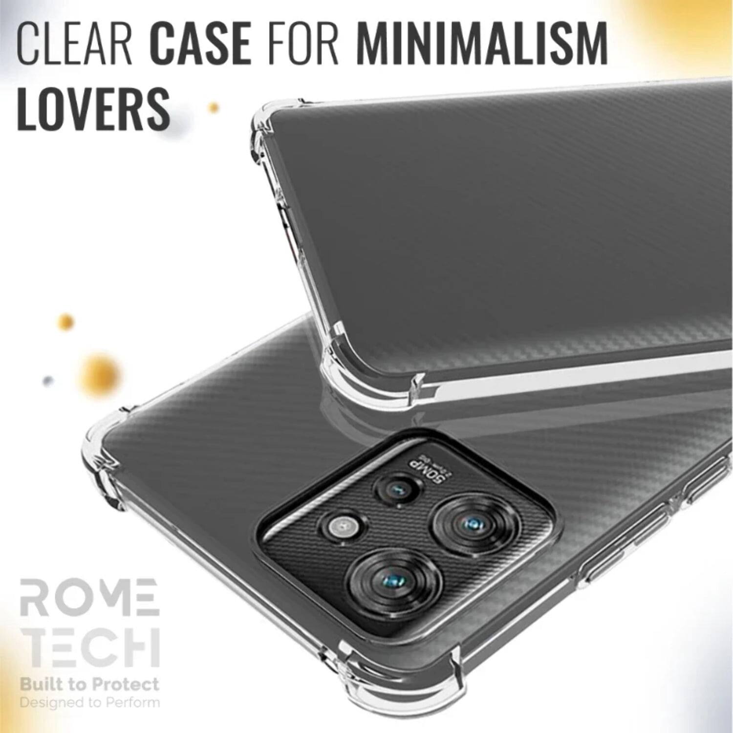 CLEAR CASE FOR MINIMALISM LOVERS

ROME TECH
Built to Protect
Designed to Perform