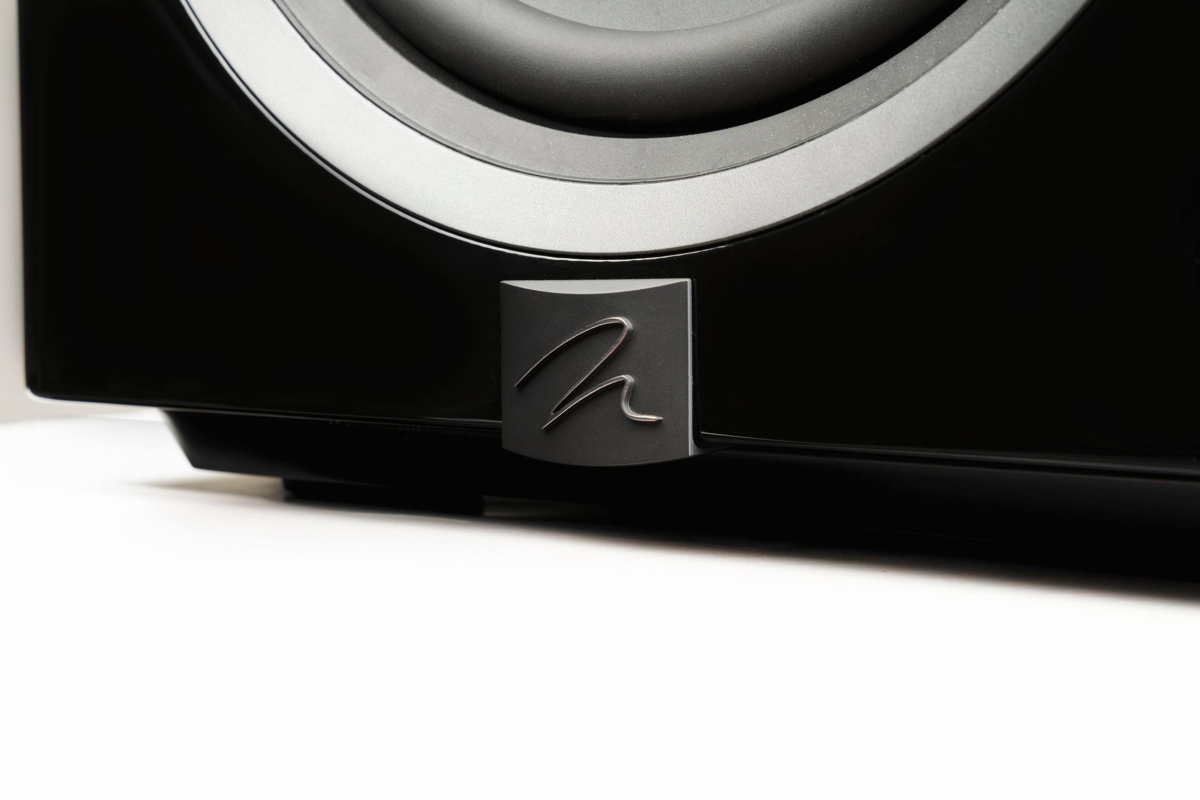 Alt View 14. MartinLogan - Dynamo 10, 10” Sealed, Powered Subwoofer, with Magnitude MT-1kW Amplifier, Sub Control App, and Wireless Built-In - Gloss Black.