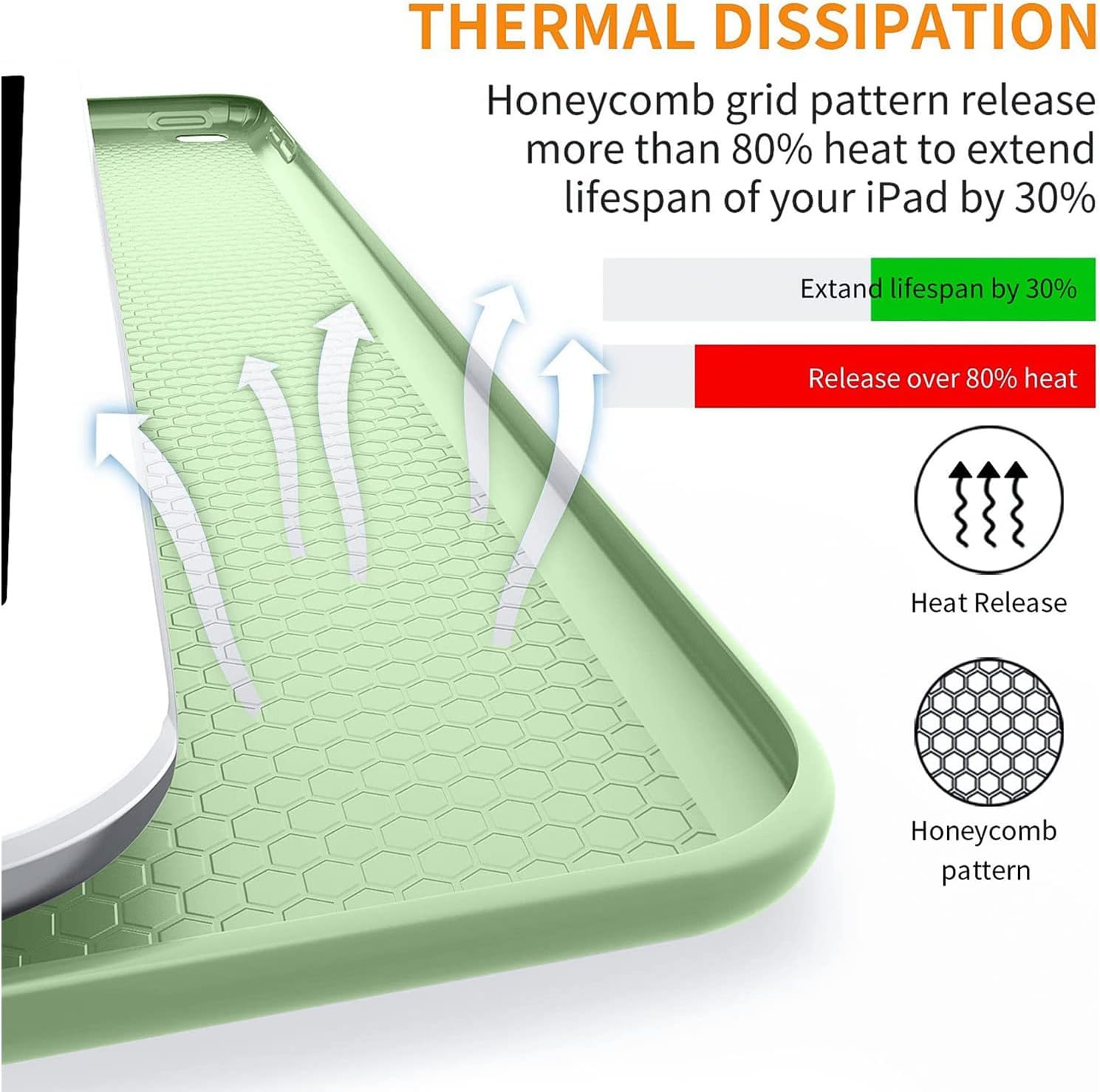 DuraSafe Cases iPad mini 4 7.9 inch 2015 Trifold Silicone Smart Case ...
