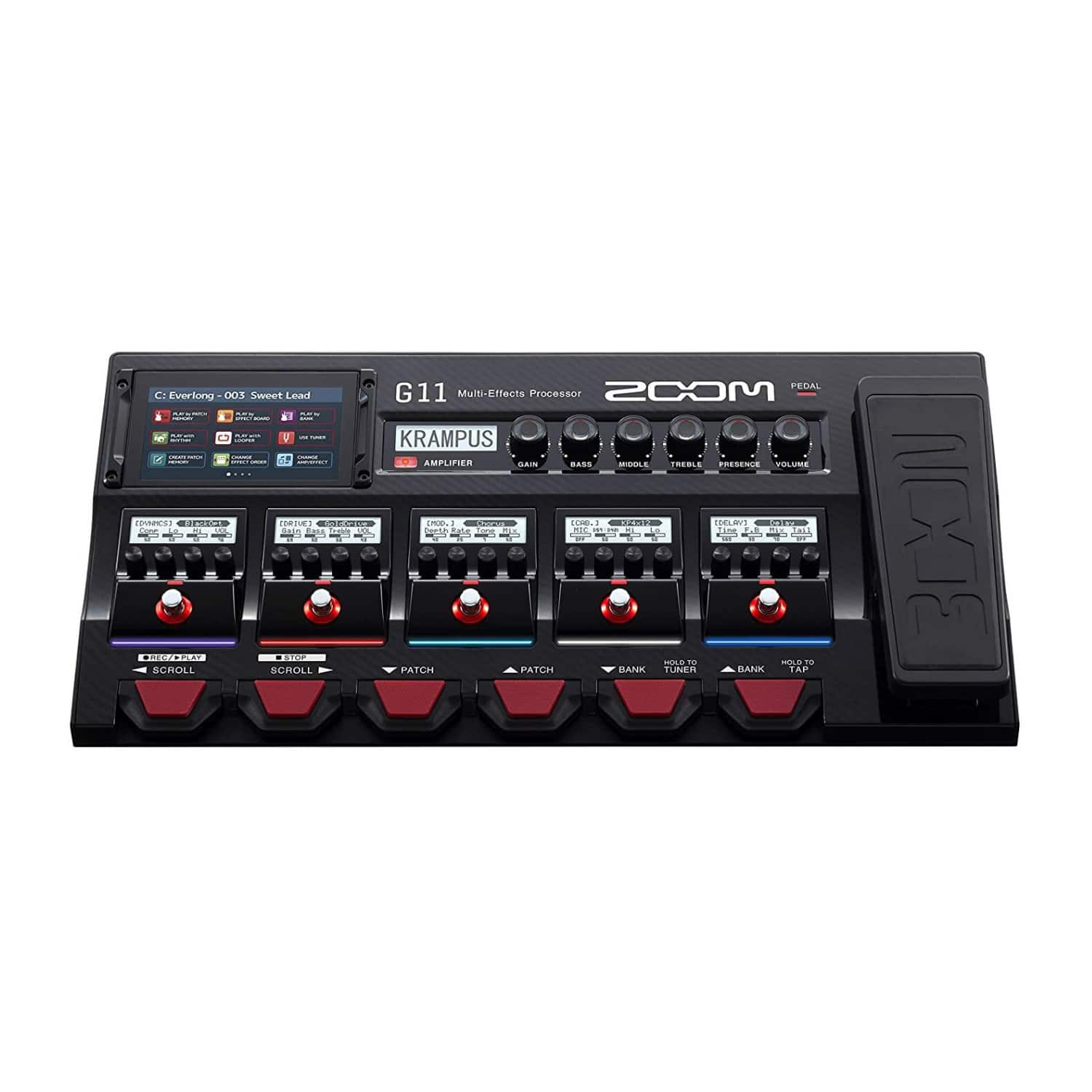 Zoom - G11 Multi-Effects Processor with Expression Pedal