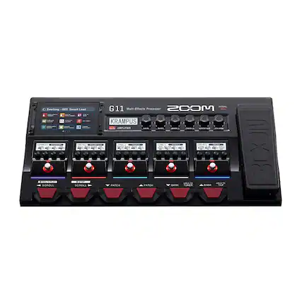 PEDAL C2 Everlong 003 Sweet Lead
G11 Multi-Effects Processor
MOOS AI
KRAMPUS - A9 - AMPLIFIER
BASS - MIDDLE - TREBLE - PRESENCE - VOLUME
EDW-3 - BASS - MIDDLE - TREBLE - PRESENCE - VOLUME
EDW-3 - BASS - MIDDLE - TREBLE - PRESENCE - VOLUME
EDW-3 - BASS - MIDDLE - TREBLE - PRESENCE - VOLUME
TOELV-3 - BASS - MIDDLE - TREBLE - PRESENCE - VOLUME
TOELV-3 - BASS - MIDDLE - TREBLE - PRESENCE - VOLUME
HOLD TO TUNER
HOLD TO BANK
HOLD TO TAP
BANK
PATCH
SCROLL
SCROLL
PATCH
PATCH