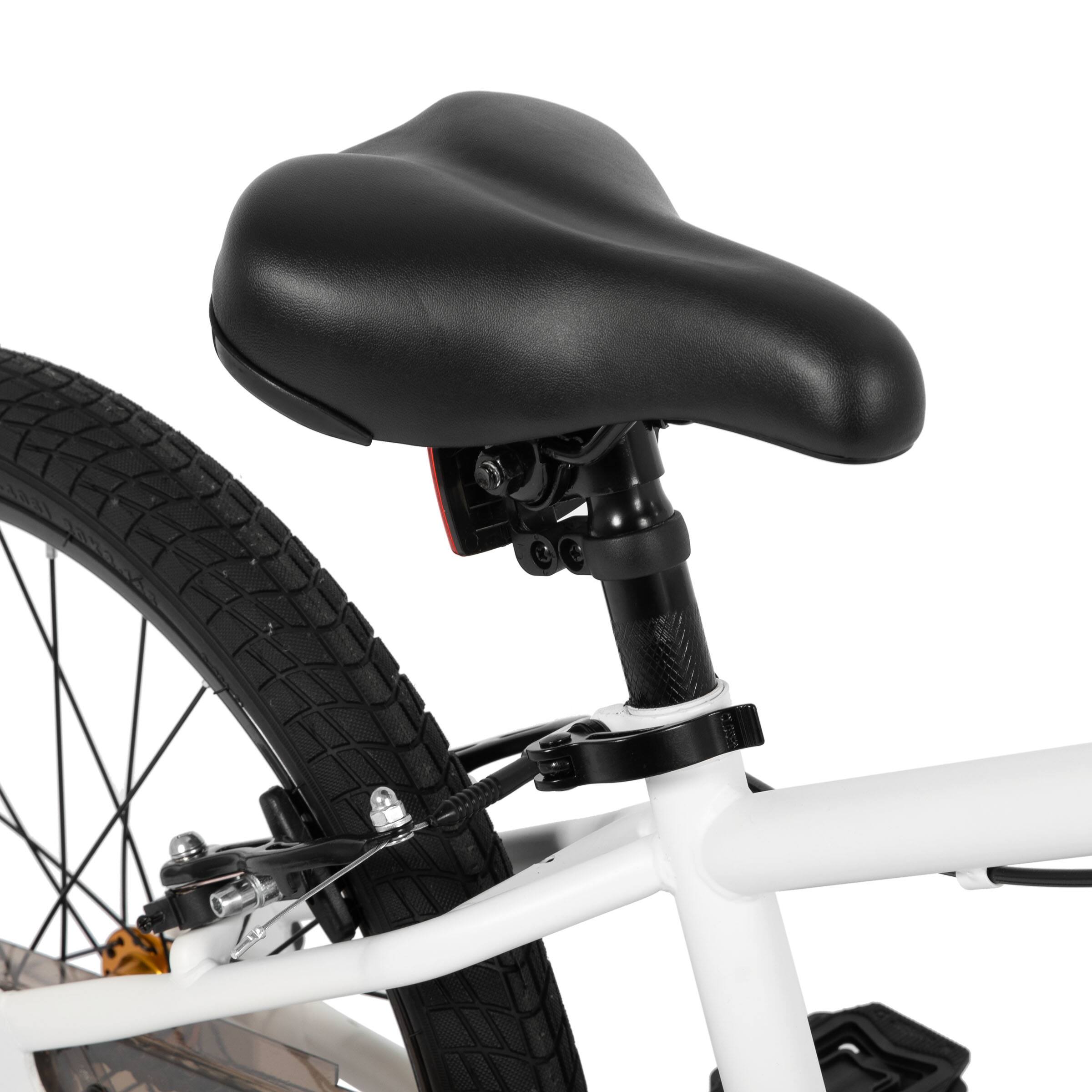 Alt View 4. JOYSTAR - JOYSTAR Lomand 20" Kids Bike with Training Wheels, Dual V-Brake Kids Bicycle for Boys Girls Ages 7-13, White - White.