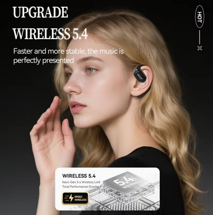 UPGRADE WIRELESS 5.4  
Faster and more stable, the music is perfectly presented  

HOT x 1306  

WIRELESS 5.4  
Next-Gen 5.4 Wireless Link  
Total Performance Overhaul  

SPEED WIRELESS