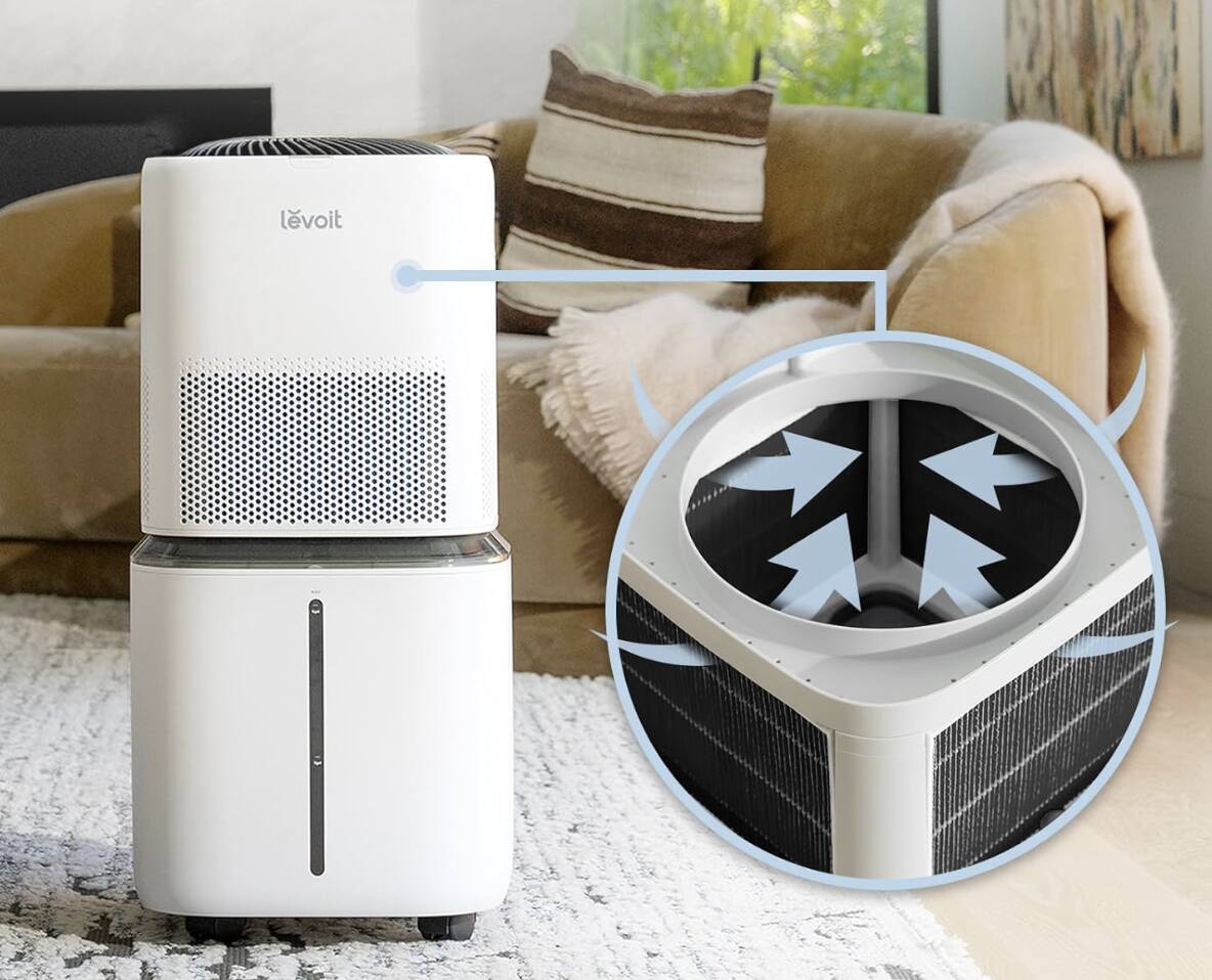 Alt View 2. Levoit - Levoit Superior 6000S Replacement Filter.