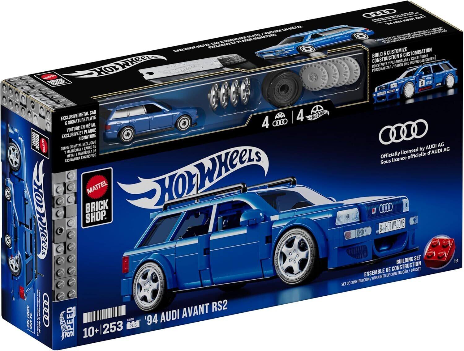 Mega Bloks Mattel Brick Shop Hot Wheels '94 Audi Avant RS2