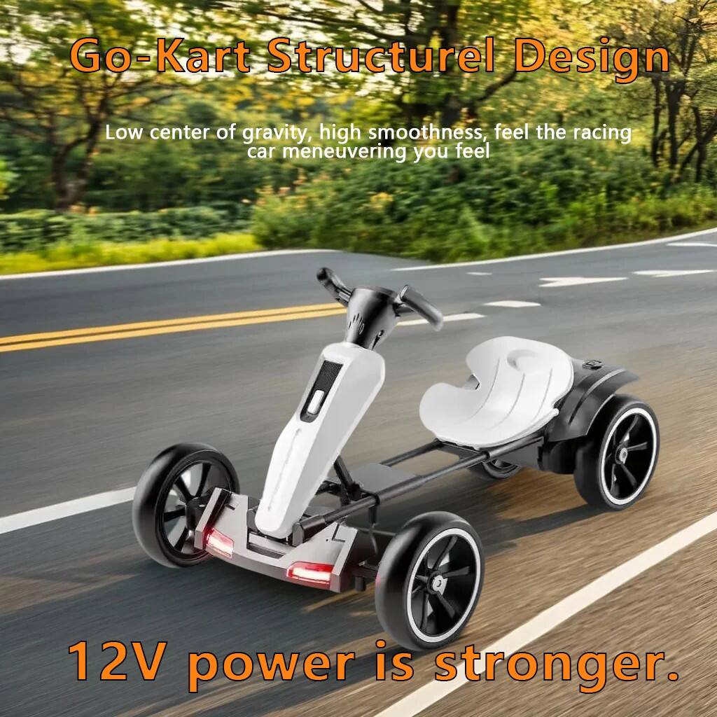 Go-Kart Structurel Design

Low center of gravity, high smoothness, feel the racing car maneuvering you feel

12V power is stronger.