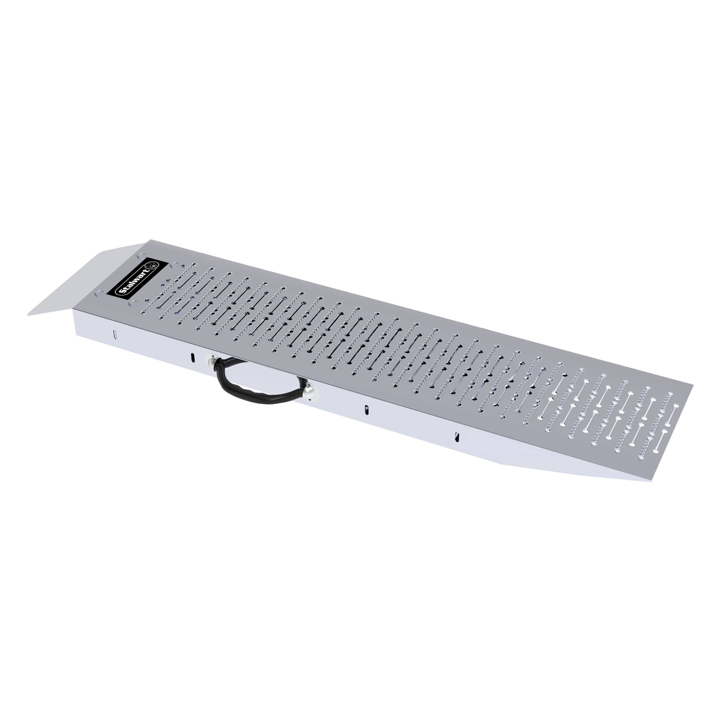 Stalwart - Set of Two 35.5-Inch Loading Ramps - Silver