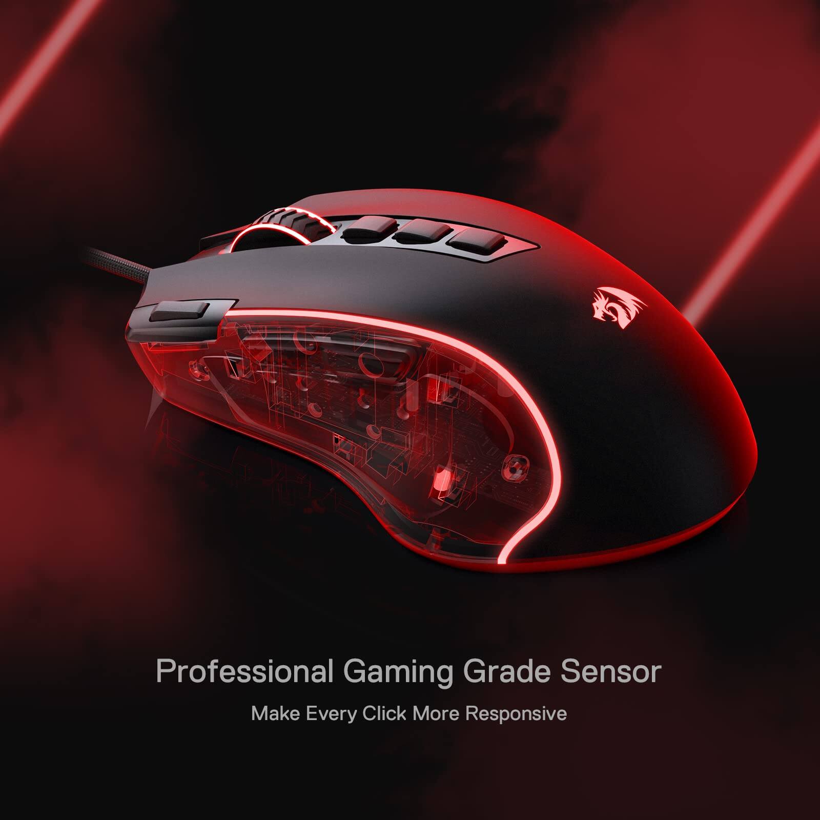 Professional Gaming Grade Sensor  
Make Every Click More Responsive