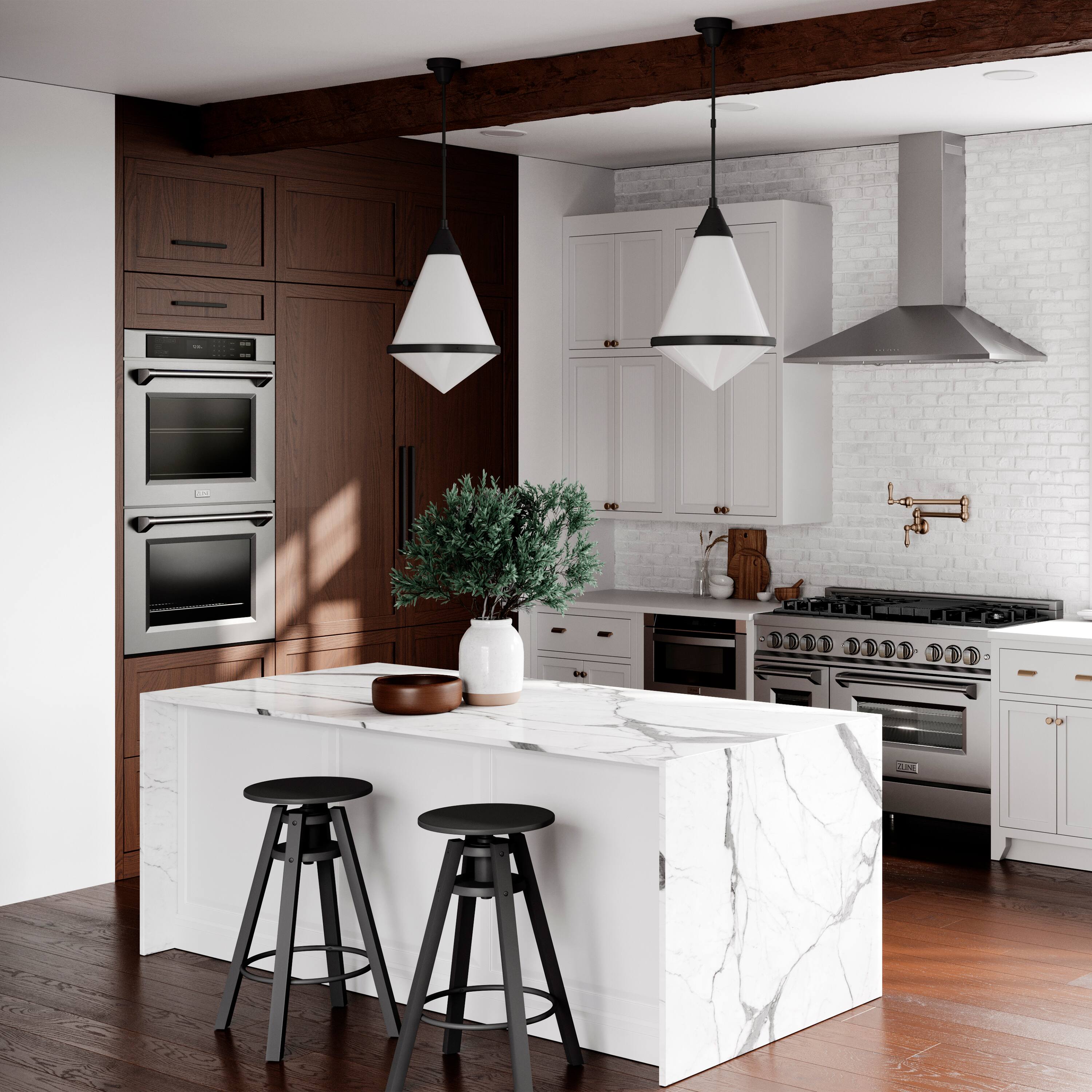 Alt View 20. ZLINE - 30 in. True Convection Double Wall Oven w/ Air Fry and Self Clean in Stainless Steel - Stainless steel.