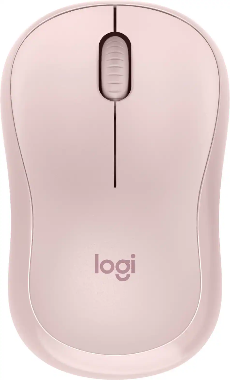 Front. Logitech - M220 SILENT Wireless Optical Ambidextrous Mouse - Rose.