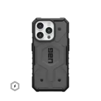 UAG - Pathfinder Series Case with Magsafe for Apple iPhone 15 Pro - Silver - Front_Zoom