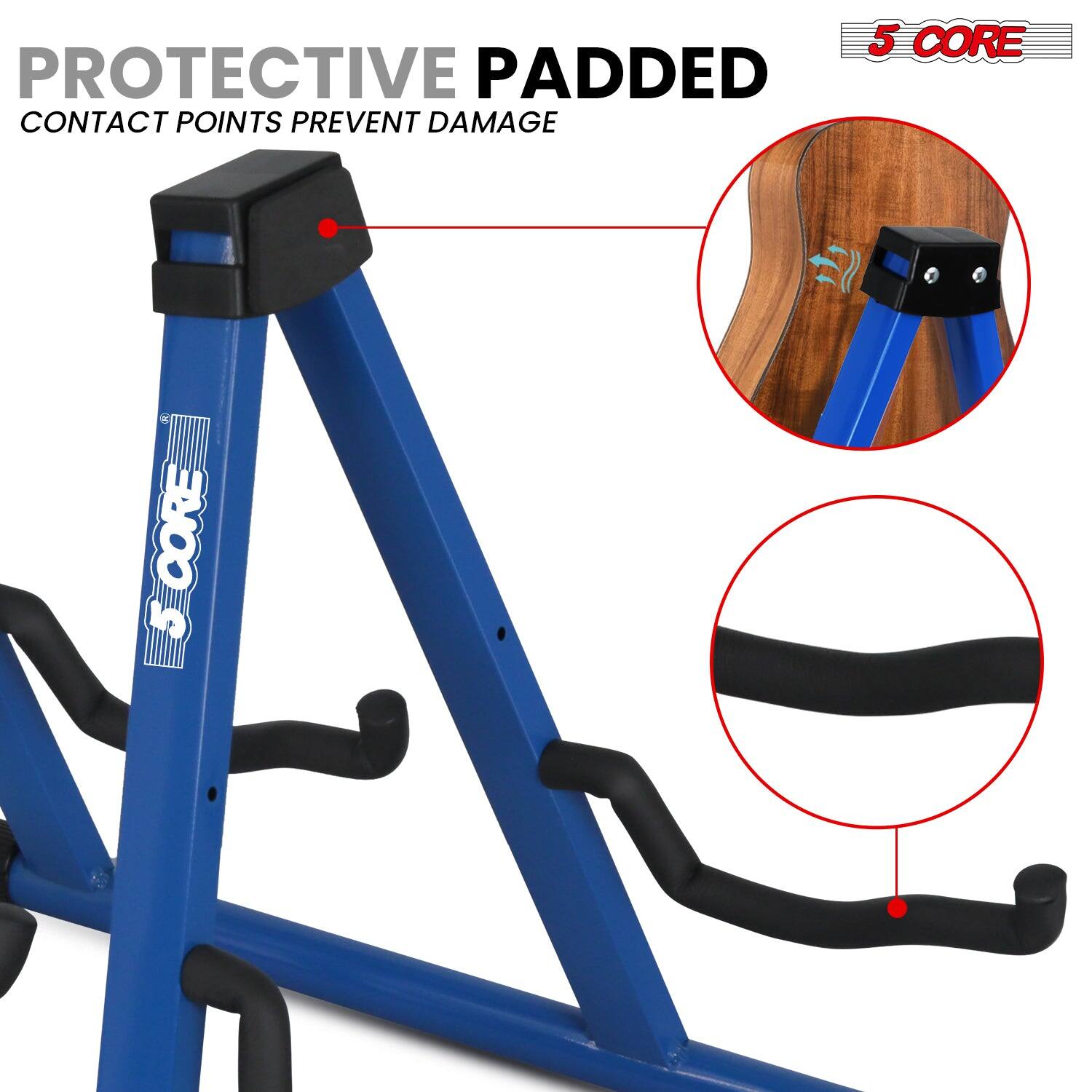PROTECTIVE PADDED  
CONTACT POINTS PREVENT DAMAGE  

5 CORE