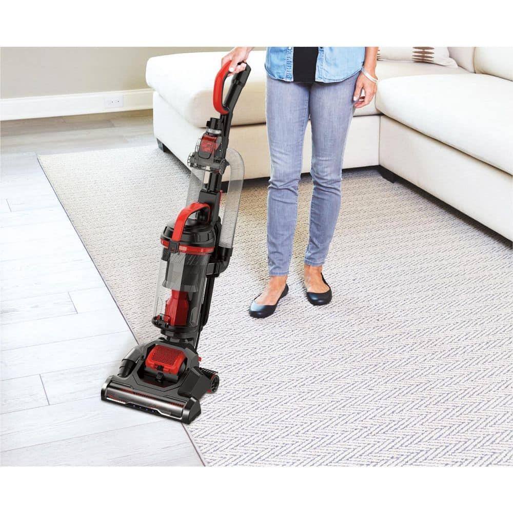 Alt View 4. Eureka - Refurbished NEU351 Max Swivel Upright Bagless Vacuum Cleaner - Red.