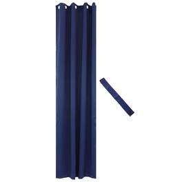 Sunnydaze - Outdoor Blackout Curtain Panel - 52 in x 120 in - Blue