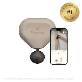 Therabody - Theragun Mini (3rd Generation) - Ultra-Portable Massage For Recovery Anytime, Anywhere - Oat