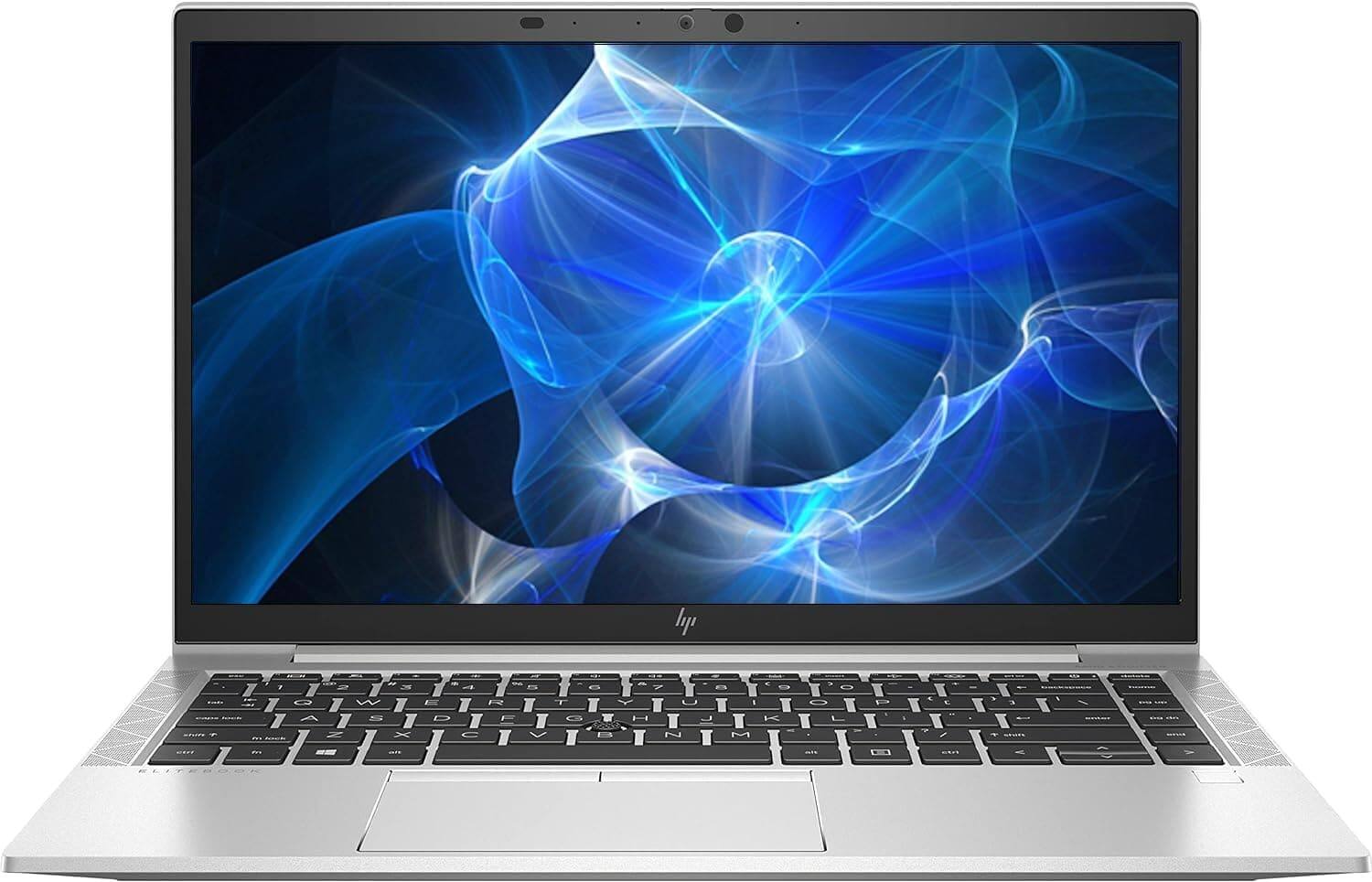 Front. HP - HP EliteBook 840 G8 Certified Refurbished 14.0", Intel Core i5-1135G7, 16GB RAM, 256GB SSD Retina Laptop - Silver.