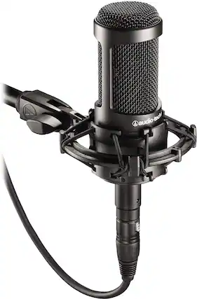 Front. Audio-Technica - Audio-Technica Cardioid Condenser Microphone.