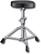 Front Standard. Yamaha - Drum Throne Drum Seat - Black/Silver.