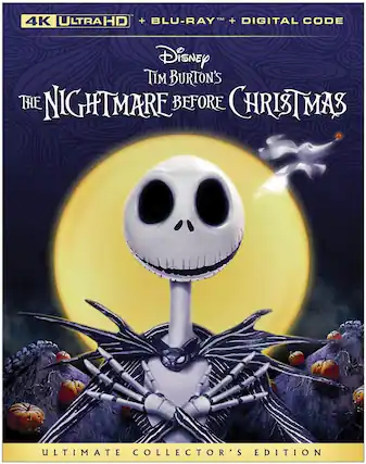 Front. The Nightmare Before Christmas - 4K Blu-Ray.