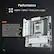 Performance
14(80A) + 2(80A) + 1(80A) power stages
AEMP
ASUS Enhanced Memory Profile (AEMP) is an exclusive firmware feature for PMIC-restricted memory modules. AEMP automatically detects the memory chips on your kit and then presents optimized frequency, timing and voltage profiles that you can quickly apply.