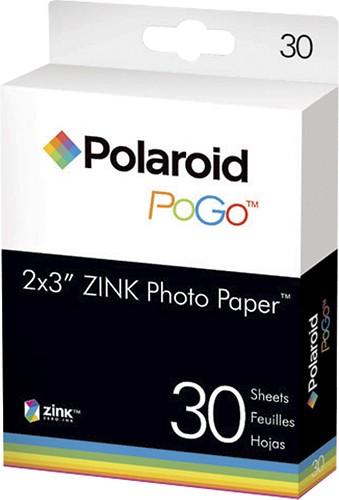  Polaroid - PoGo ZINK 2&quot; x 3&quot; Photo Paper (30-Pack)