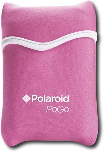 Front Standard. Polaroid - Case for Polaroid PoGo Instant Mobile Printer - Pink.